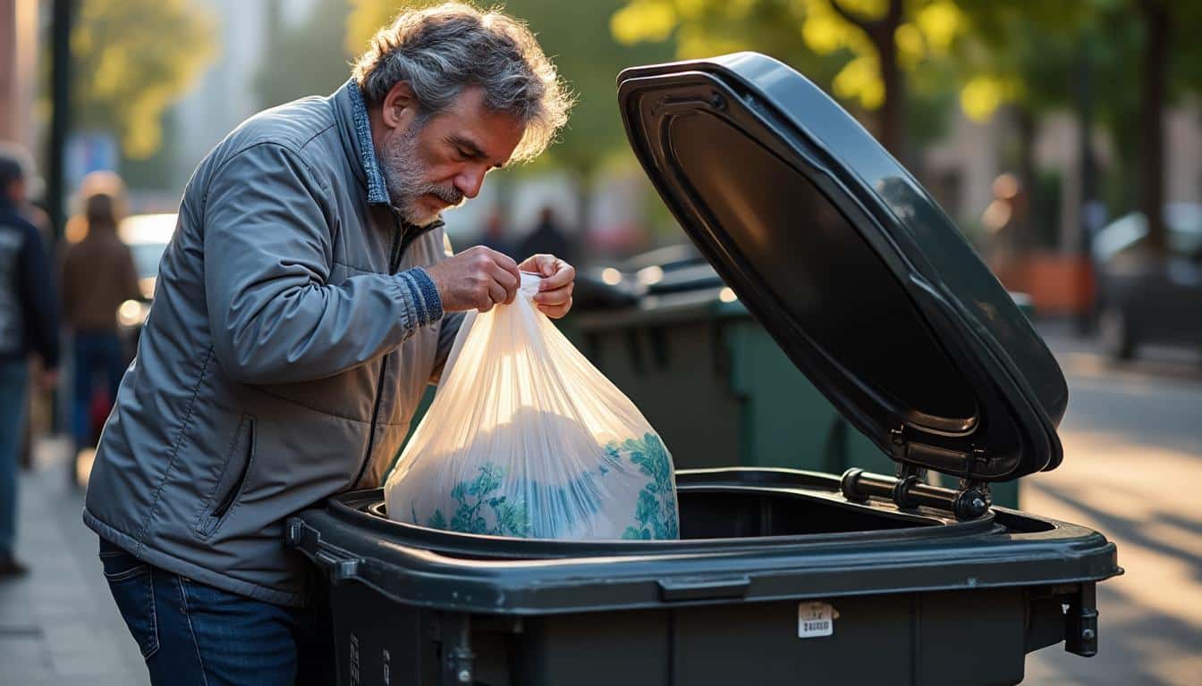 Illustration: Pourquoi utiliser un sac adapté au conteneur poubelle est essentiel