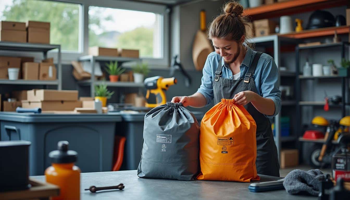 Illustration: Comment choisir la taille et la résistance idéales pour votre sac de conteneur poubelle