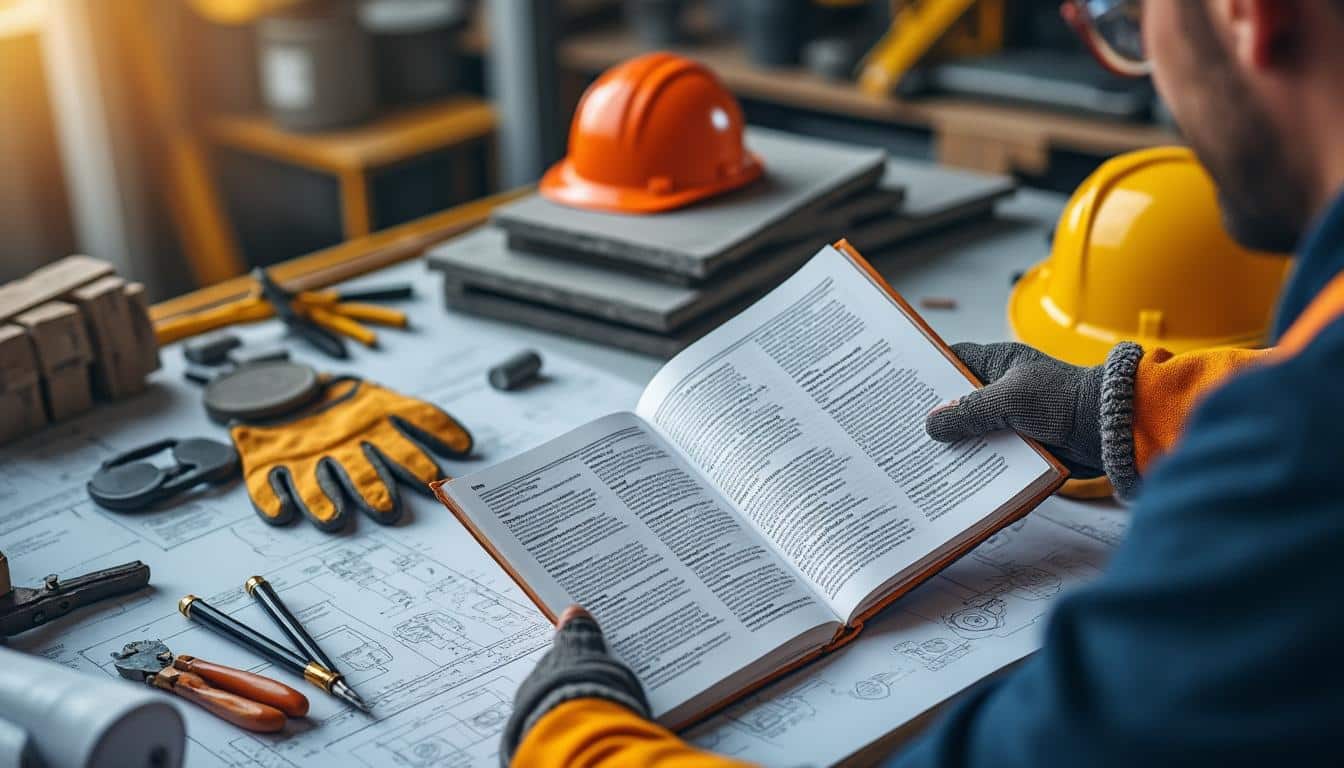 Illustration: Comprendre les termes techniques essentiels du dictionnaire du BTP