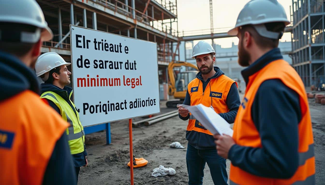 Illustration: Comprendre le cadre légal du salaire minimum dans le secteur du BTP