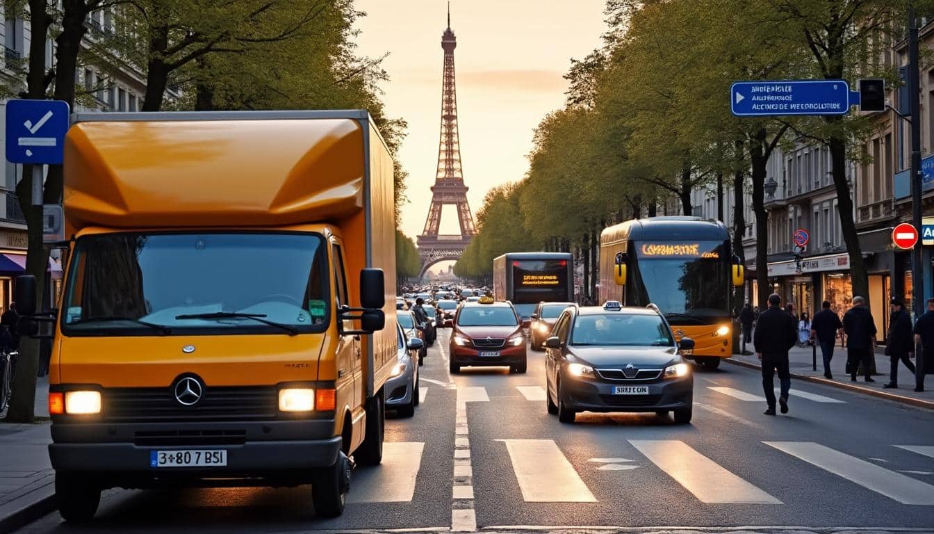 Illustration: Découvrez les services variés du transport routier à Paris