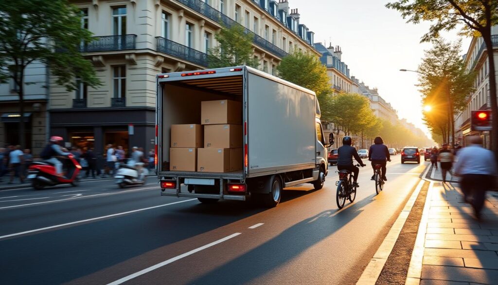 Transport routier à Paris : solutions fiables et adaptées