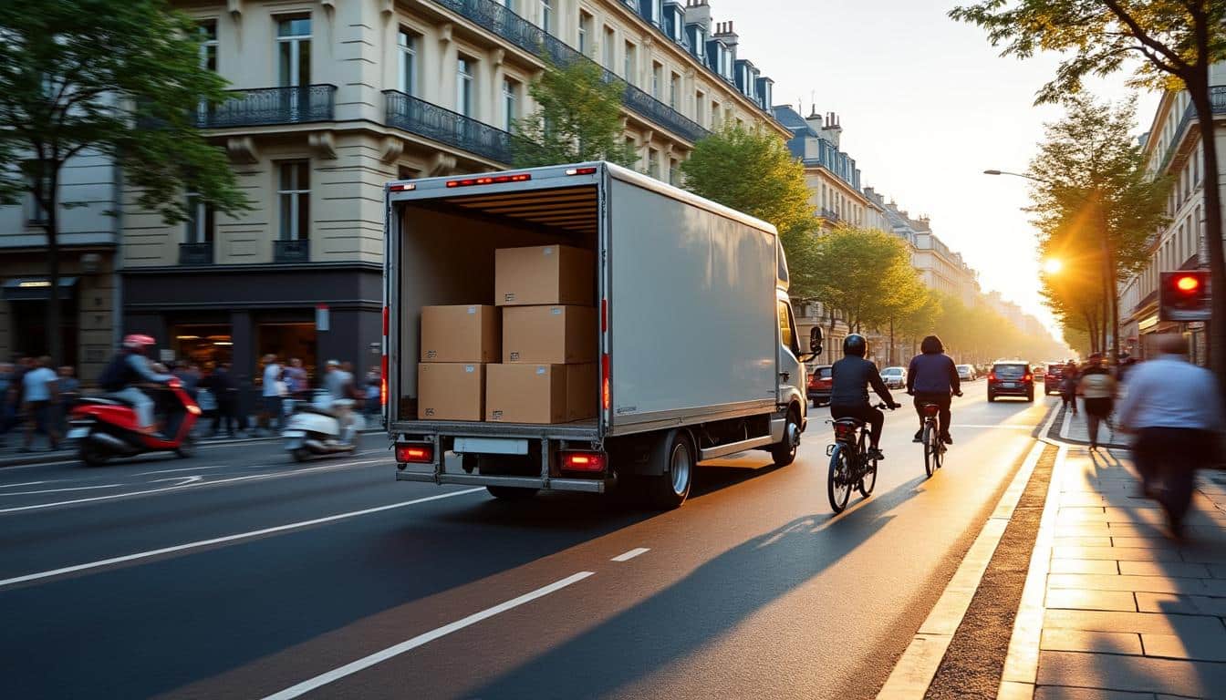 Transport routier à Paris : solutions fiables et adaptées