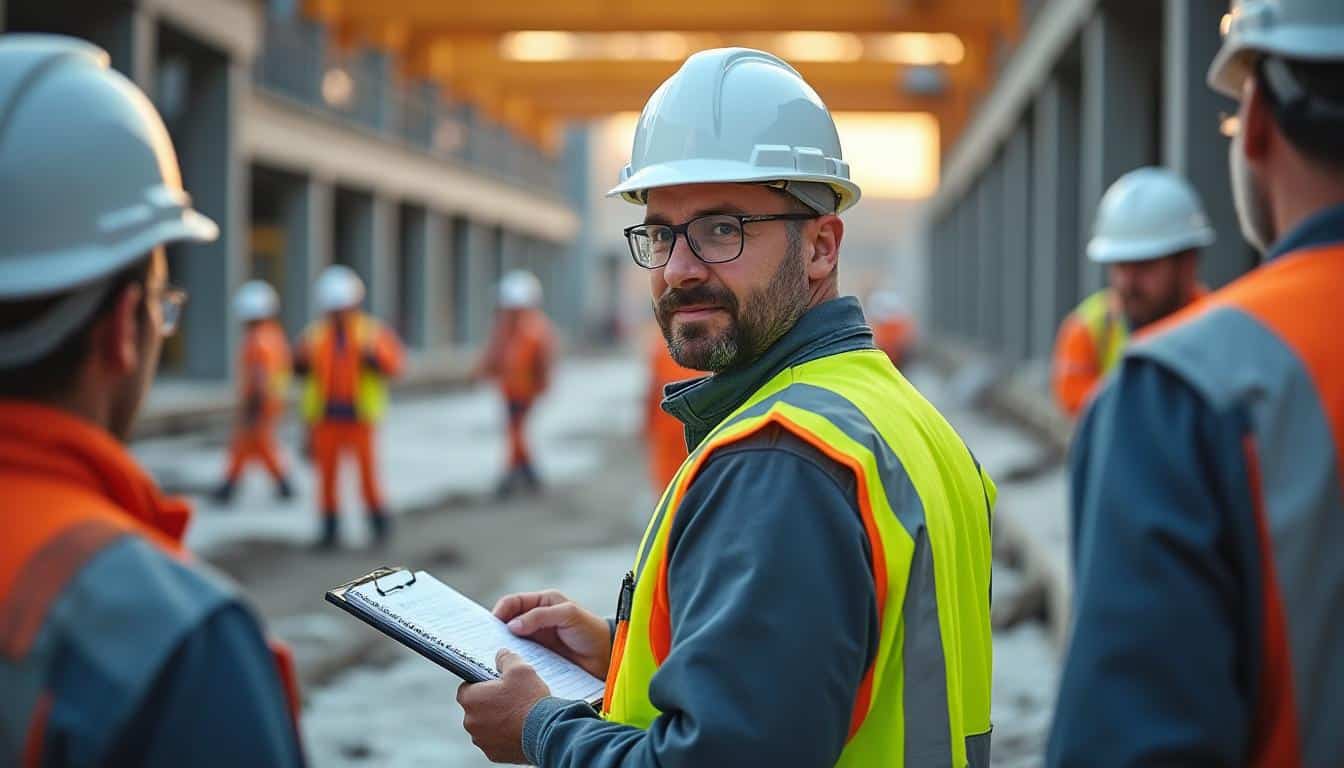 Illustration: Comprendre le rôle essentiel du chef de chantier dans le secteur du BTP