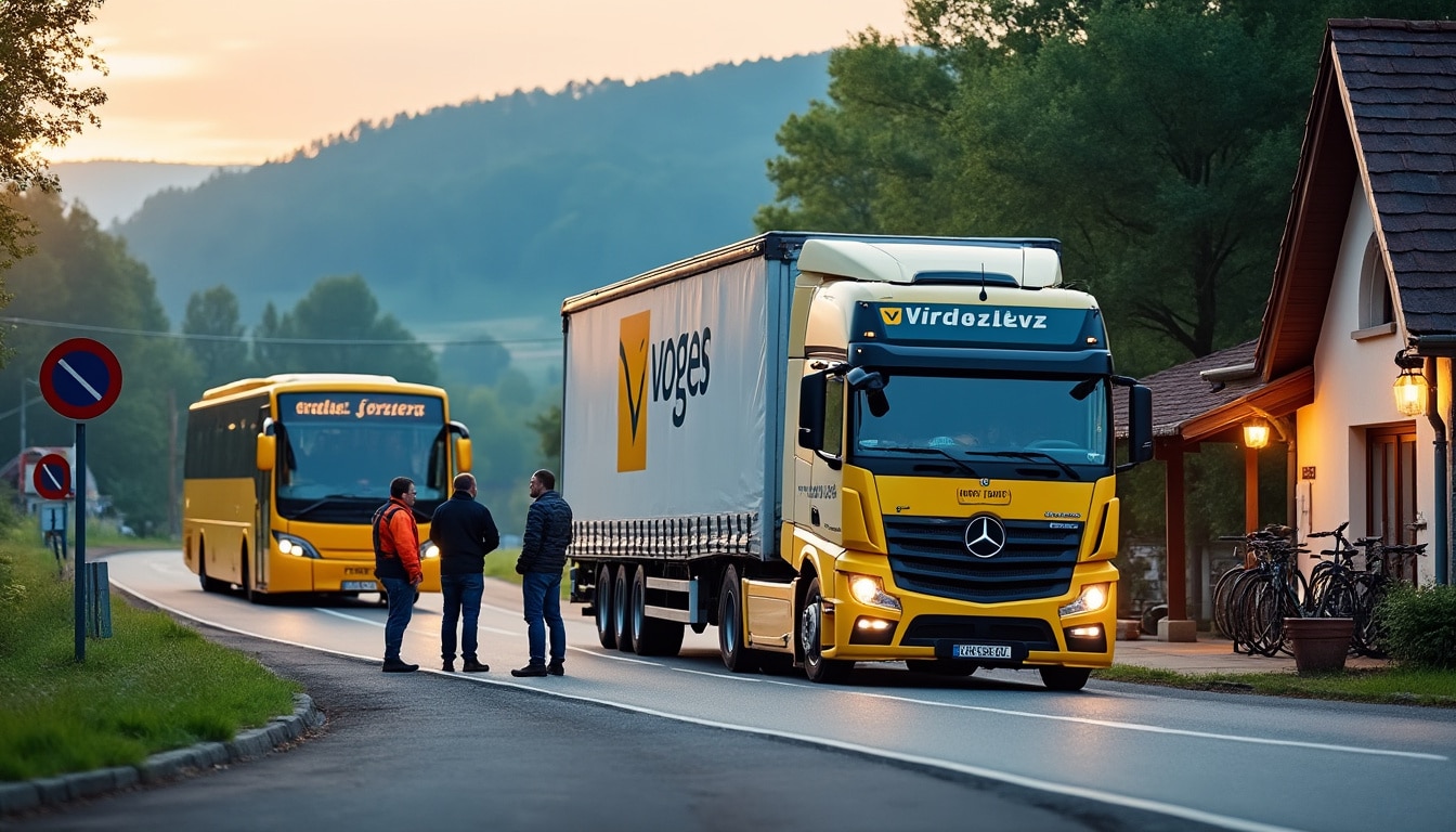 Illustration: Qui sont les acteurs clés du transport dans le département des Vosges ?