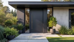 Porte d'entrée en acier : sécurité, isolation et design sur mesure