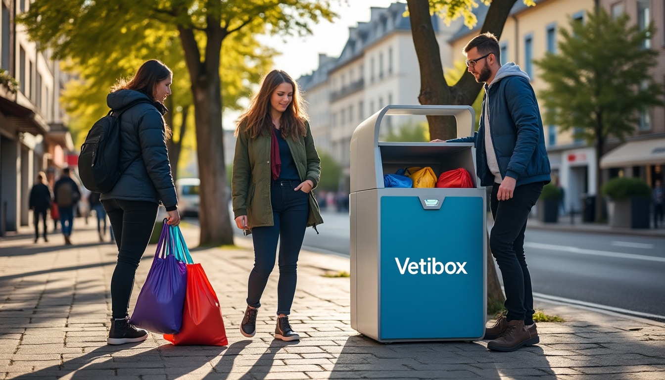 Vetibox à Châteauroux : collecte textile solidaire et locale facile