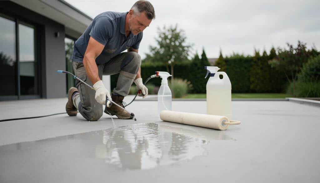 Quel hydrofuge choisir pour protéger durablement le béton