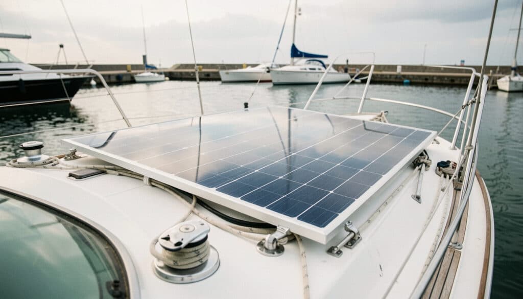 Bien choisir un panneau solaire pour son bateau