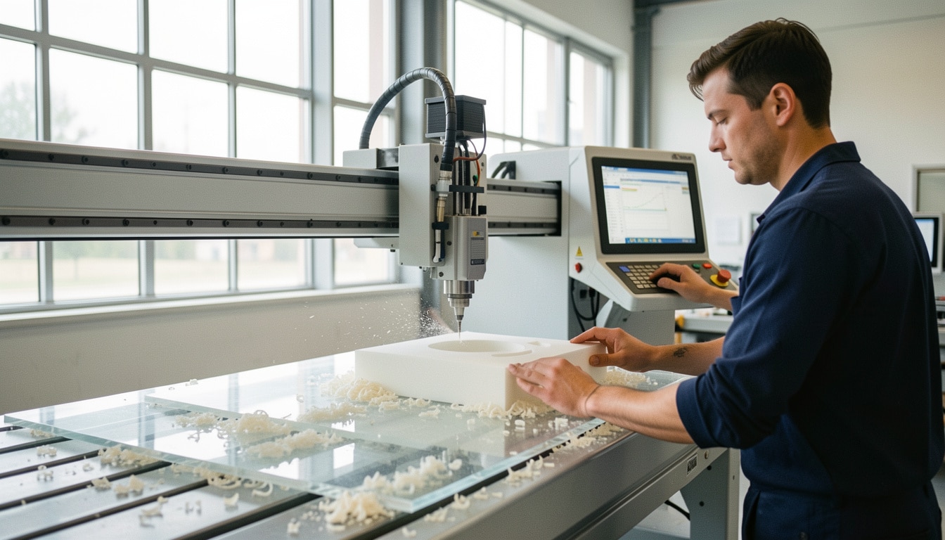 Usinage CNC du plastique pour pièces sur mesure